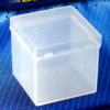 Cube Plastic Box 3×3 white