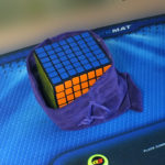 Сумочка для кубов 7×7 фиолетовая