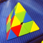 Mo Fang Ge Pyraminx stickerless