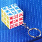 Брелок "Кубик Рубика" со смайликами