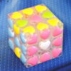 Moyu Love cube 3x3 transparent