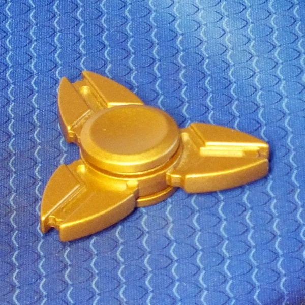 Спиннер металлический Crab gold