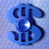 Спиннер металлический Dollar blue